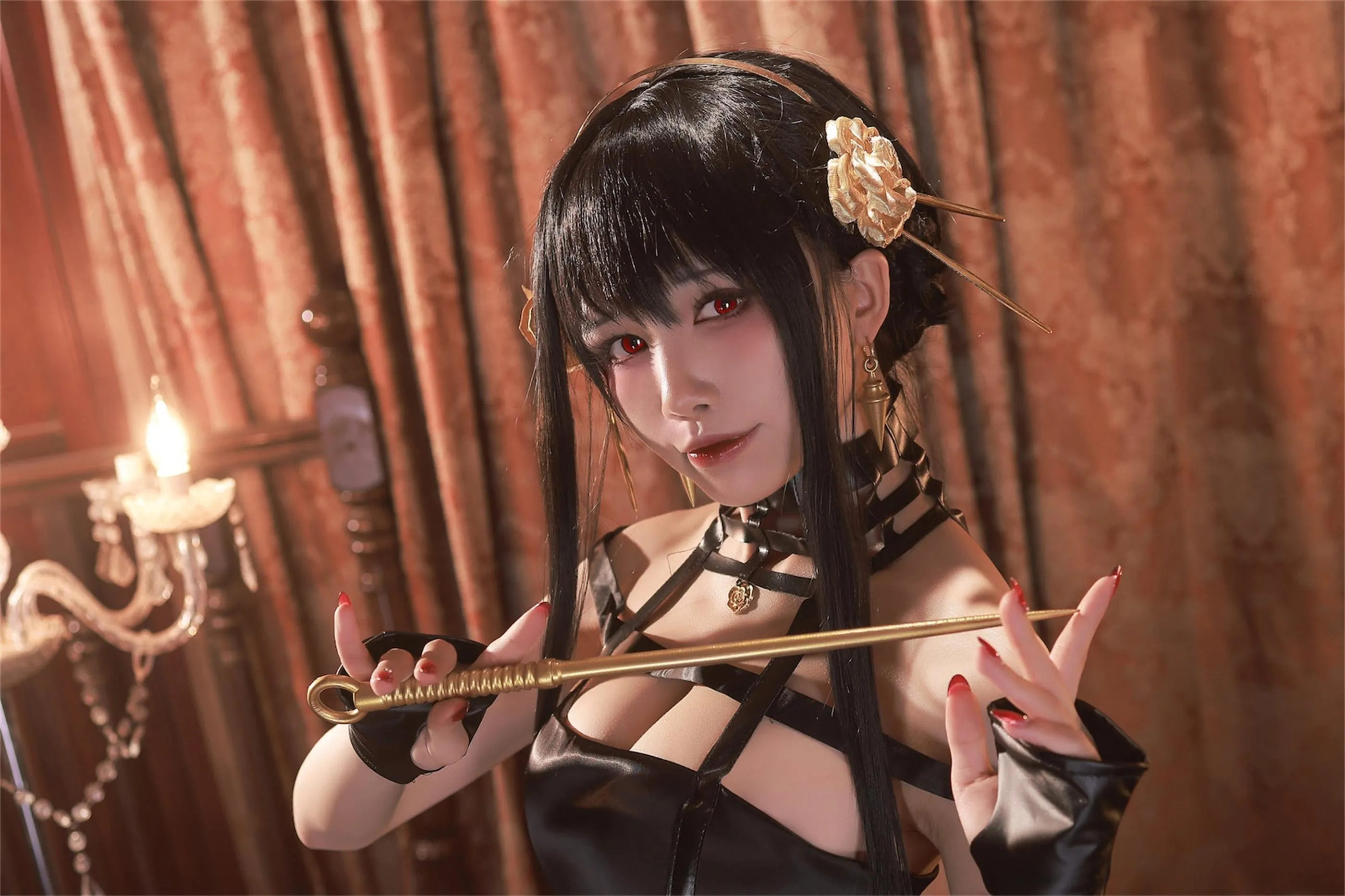水淼Aqua – NO.118 约尔-黑礼服 [64P]插图2